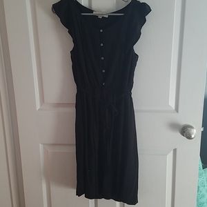 Loft black dress, size Medium.